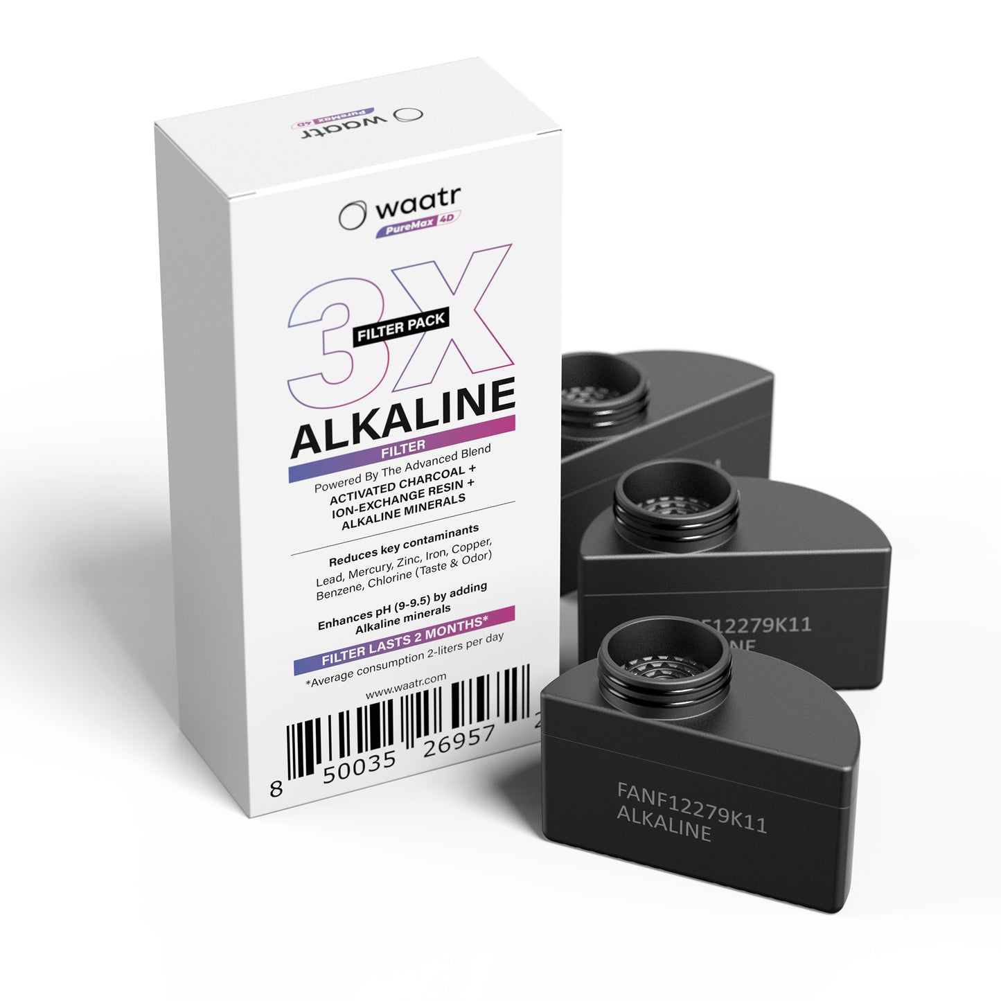 Filter - Alkalisk (3 pk)