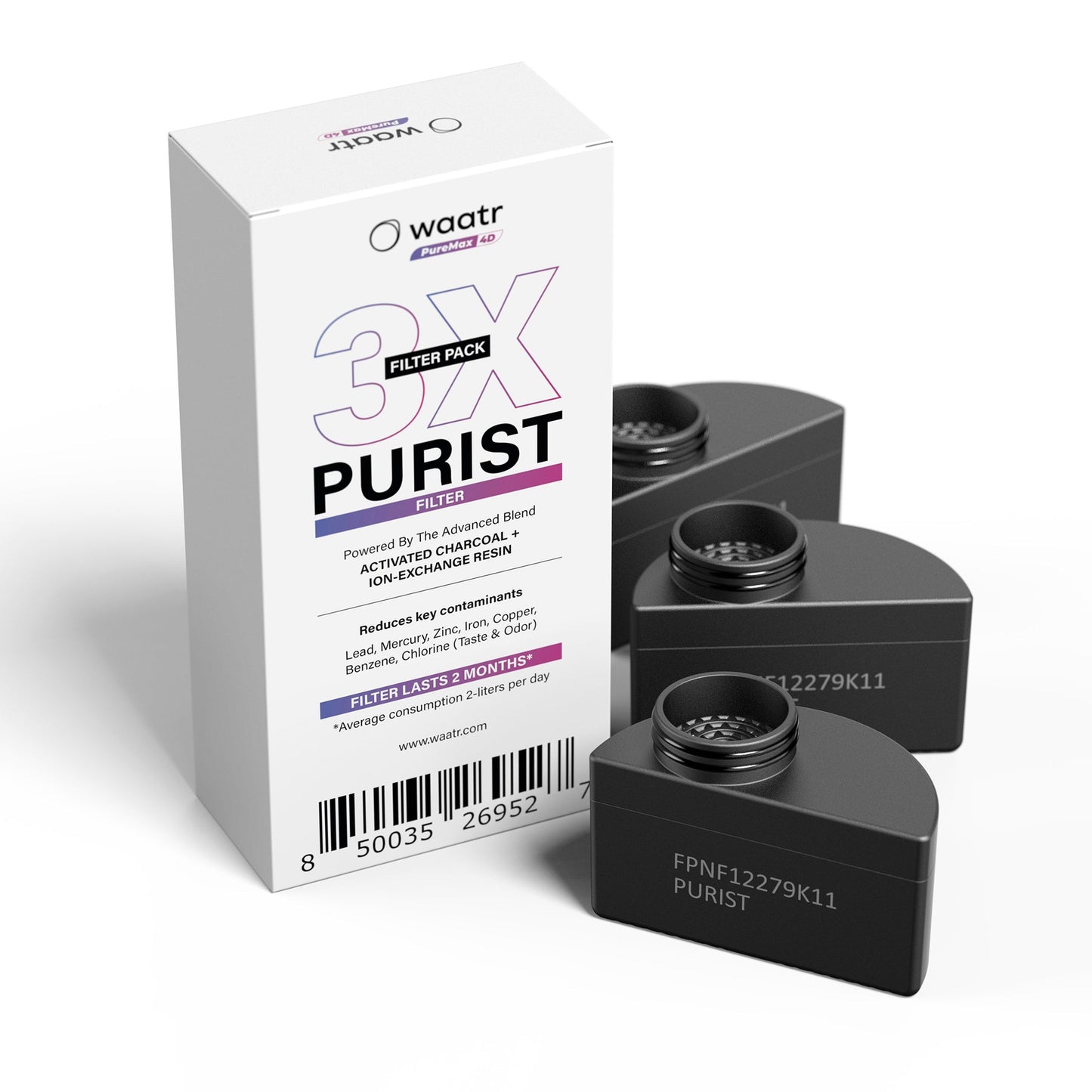 Filter - Purist (3 pk) - Kommer på lager om 2-3 uker